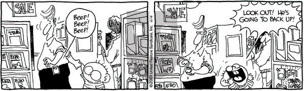The Buckets on Thursday October 18, 2001 Comic Strip