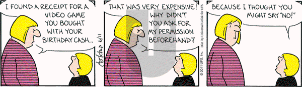The Born Loser on Saturday June 11, 2011 Comic Strip