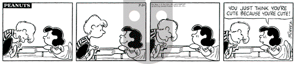 Peanuts on Tuesday March 20, 1973 Comic Strip
