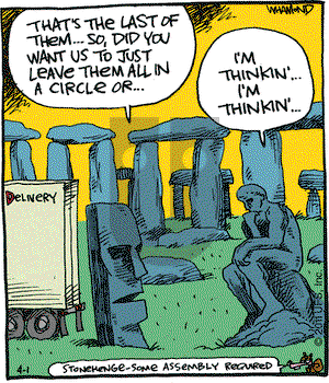 Reality Check on Friday April 1, 2011 Comic Strip