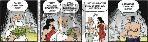 Alley Oop - Thursday October 21, 2021 Comic Strip