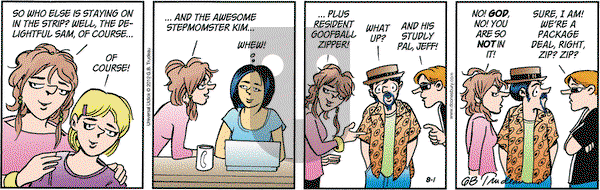 Doonesbury on Wednesday August 1, 2012 Comic Strip