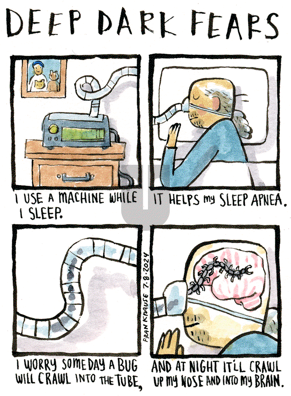 Deep Dark Fears on Thursday January 16, 2025 Comic Strip