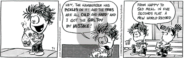 Heart of the City on Tuesday July 1, 2008 Comic Strip