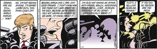 Doonesbury on Wednesday January 24, 2018 Comic Strip