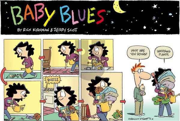 Baby Blues on Sunday October 18, 2009 Comic Strip