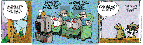 Over the Hedge on Saturday January 28, 2006 Comic Strip