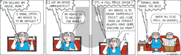 Cathy Classics - Wednesday June 1, 2005 Comic Strip