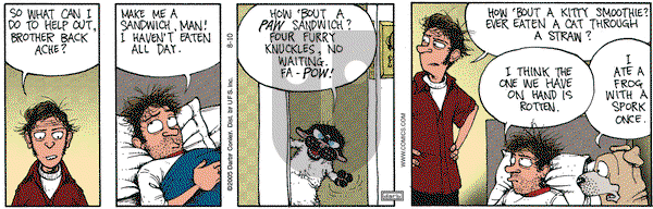 Get Fuzzy on Monday November 21, 2005 Comic Strip