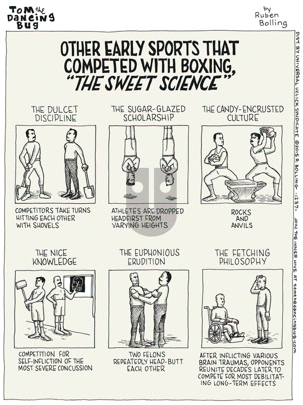 Tom the Dancing Bug on Friday May 8, 2015 Comic Strip