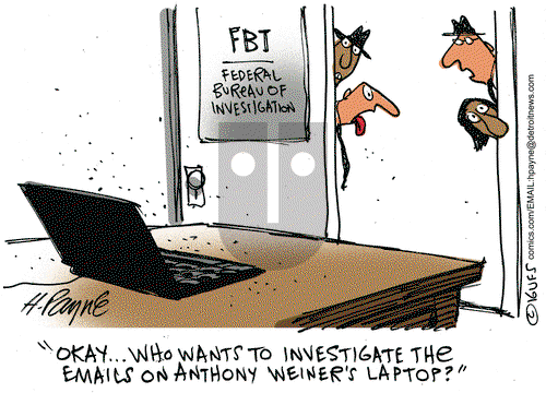 Henry Payne on Tuesday November 1, 2016 Comic Strip