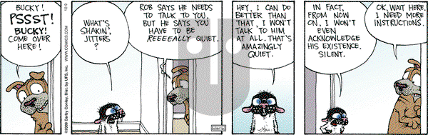 Get Fuzzy on Thursday October 22, 2009 Comic Strip