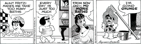 Nancy on Monday August 19, 1996 Comic Strip