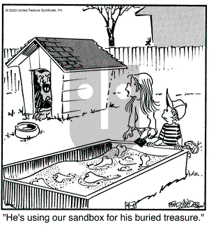 Marmaduke on Friday April 4, 2003 Comic Strip