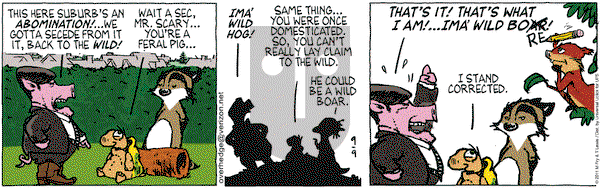 Over the Hedge on Friday September 9, 2011 Comic Strip