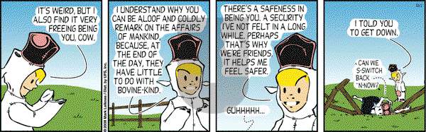Cow and Boy Classics - Thursday October 2, 2008 Comic Strip