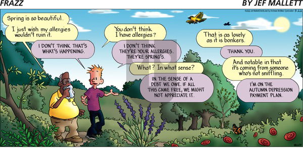 Frazz - Sunday May 22, 2022 Comic Strip