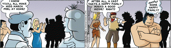 Alley Oop on Tuesday September 30, 2014 Comic Strip