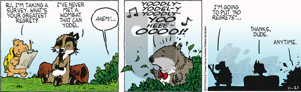 Over the Hedge - Tuesday November 21, 2023 Comic Strip