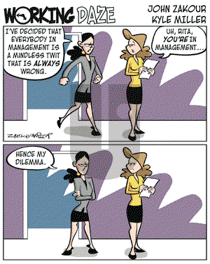 Working Daze - Tuesday December 27, 2005 Comic Strip