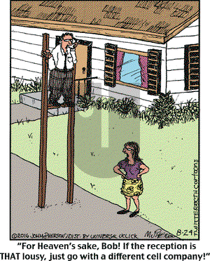 Close to Home on Wednesday August 24, 2016 Comic Strip