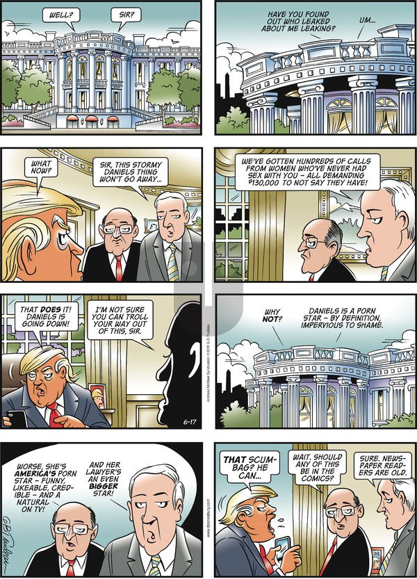 Doonesbury on Sunday June 17, 2018 Comic Strip