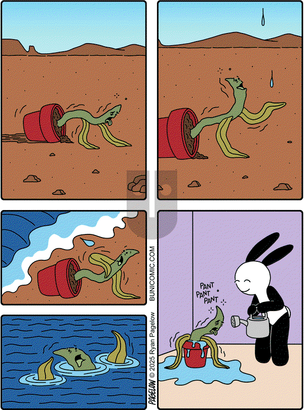 Buni on Wednesday March 5, 2025 Comic Strip