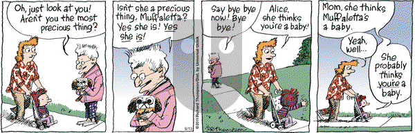Cul de Sac on Tuesday September 13, 2016 Comic Strip