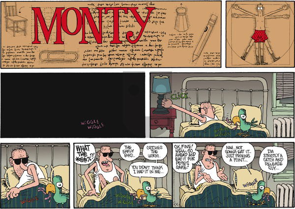 Monty on Sunday November 25, 2012 Comic Strip