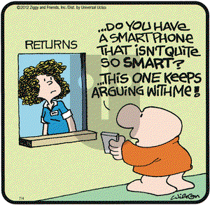 Ziggy on Wednesday July 4, 2012 Comic Strip