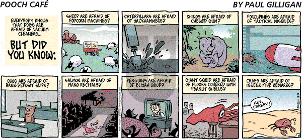Pooch Cafe on Sunday March 9, 2008 Comic Strip