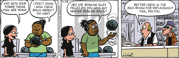 Cleats on Friday July 14, 2006 Comic Strip