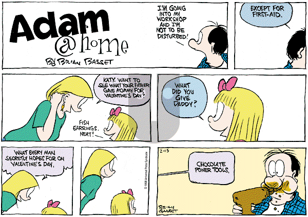 Adam@Home on Sunday February 15, 1998 Comic Strip