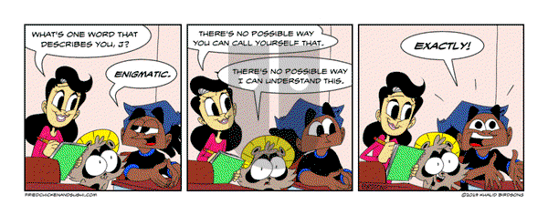 Little Fried Chicken and Sushi on Wednesday May 14, 2025 Comic Strip