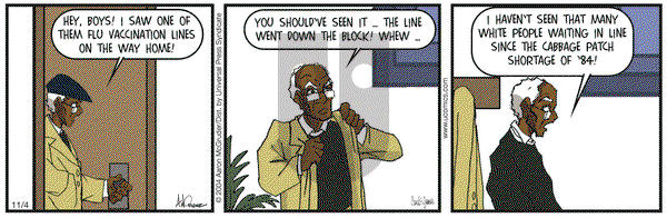 The Boondocks on Thursday November 4, 2004 Comic Strip