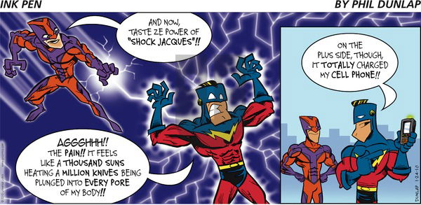 Ink Pen on Sunday January 24, 2010 Comic Strip