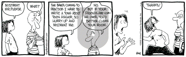 The Buckets on Saturday November 12, 2005 Comic Strip