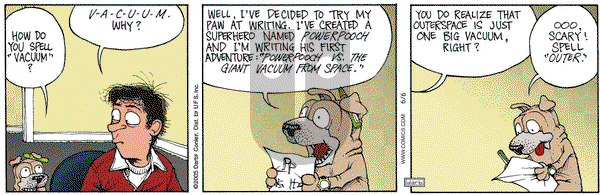 Get Fuzzy on Monday June 6, 2005 Comic Strip