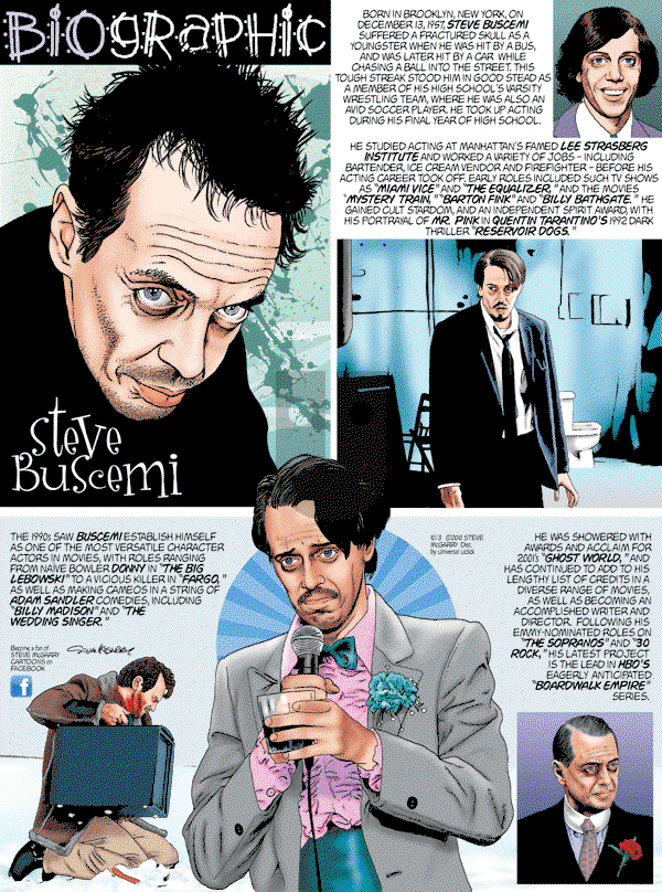 Biographic on Sunday October 3, 2010 Comic Strip