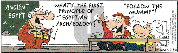Frank and Ernest on Thursday July 30, 2009 Comic Strip