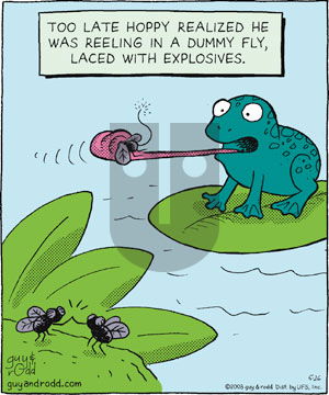 Brevity on Monday May 26, 2008 Comic Strip