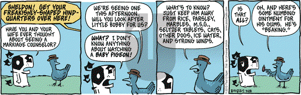 Pooch Cafe on Wednesday April 28, 2010 Comic Strip