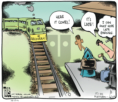 Tom Toles on Wednesday October 17, 2012 Comic Strip