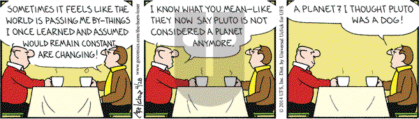 The Born Loser on Monday April 28, 2014 Comic Strip