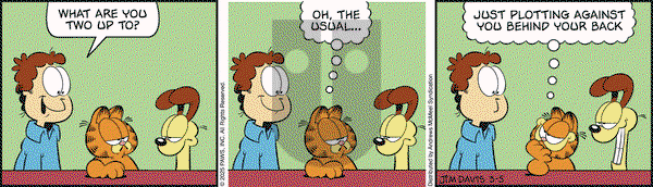 Garfield on Wednesday March 5, 2025 Comic Strip