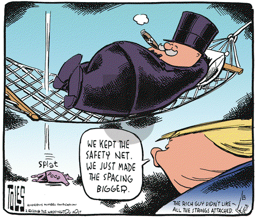 Tom Toles on Monday February 19, 2018 Comic Strip