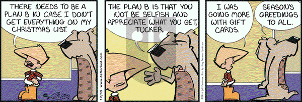 DeFlocked on Monday December 19, 2016 Comic Strip