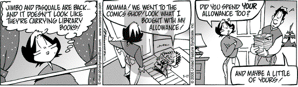 Rose is Rose on Thursday March 17, 2005 Comic Strip