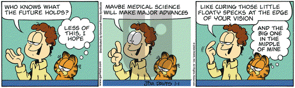 Garfield on Saturday April 10, 2004 Comic Strip