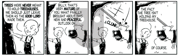 Cow and Boy Classics on Saturday June 24, 2006 Comic Strip